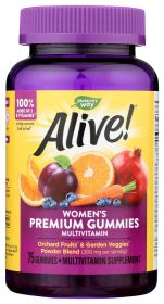 NATURES WAY: Alive Women Premium Gummies Multivitamin, 75 pc