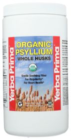 YERBA PRIMA: Organic Psyllium Whole Husks, 12 oz