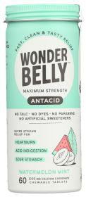 WONDERBELLY: Antacid Watermelon Chew, 60 TB