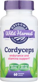 OREGONS WILD HARVEST: Cordyceps Organic, 60 vc