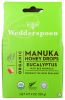 WEDDERSPOON: Organic Manuka Honey Drops Eucalyptus, 4 oz