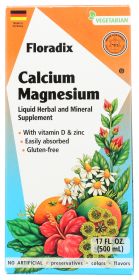 SALUS: Calcium and Magnesium Liquid Herbal and Mineral Supplement, 17 fo