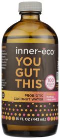 INNER-ECO: Tropical Coconut Water Kefir, 15 oz