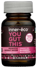 INNER-ECO: To Go Mega Probiotic Coconut Water Kefir Berry Flavor, 1 oz