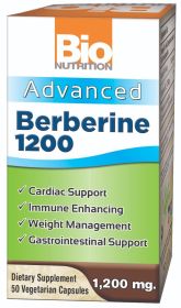 BIO NUTRITION: Advanced Berberine 1200, 50 vc