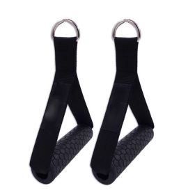 Gym Resistance Bands Handles Anti-slip Grip Strong (Option: 1pair of handles)