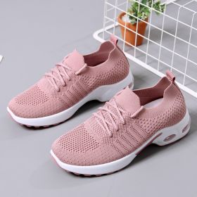 Women's Fashion Soft Bottom Casual Non-slip Sneaker (Option: 2199 Pink-37)