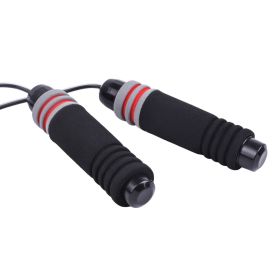 Adjustable Jumping Rope Length Fitness Equipment (Option: Red and black OPP bags)